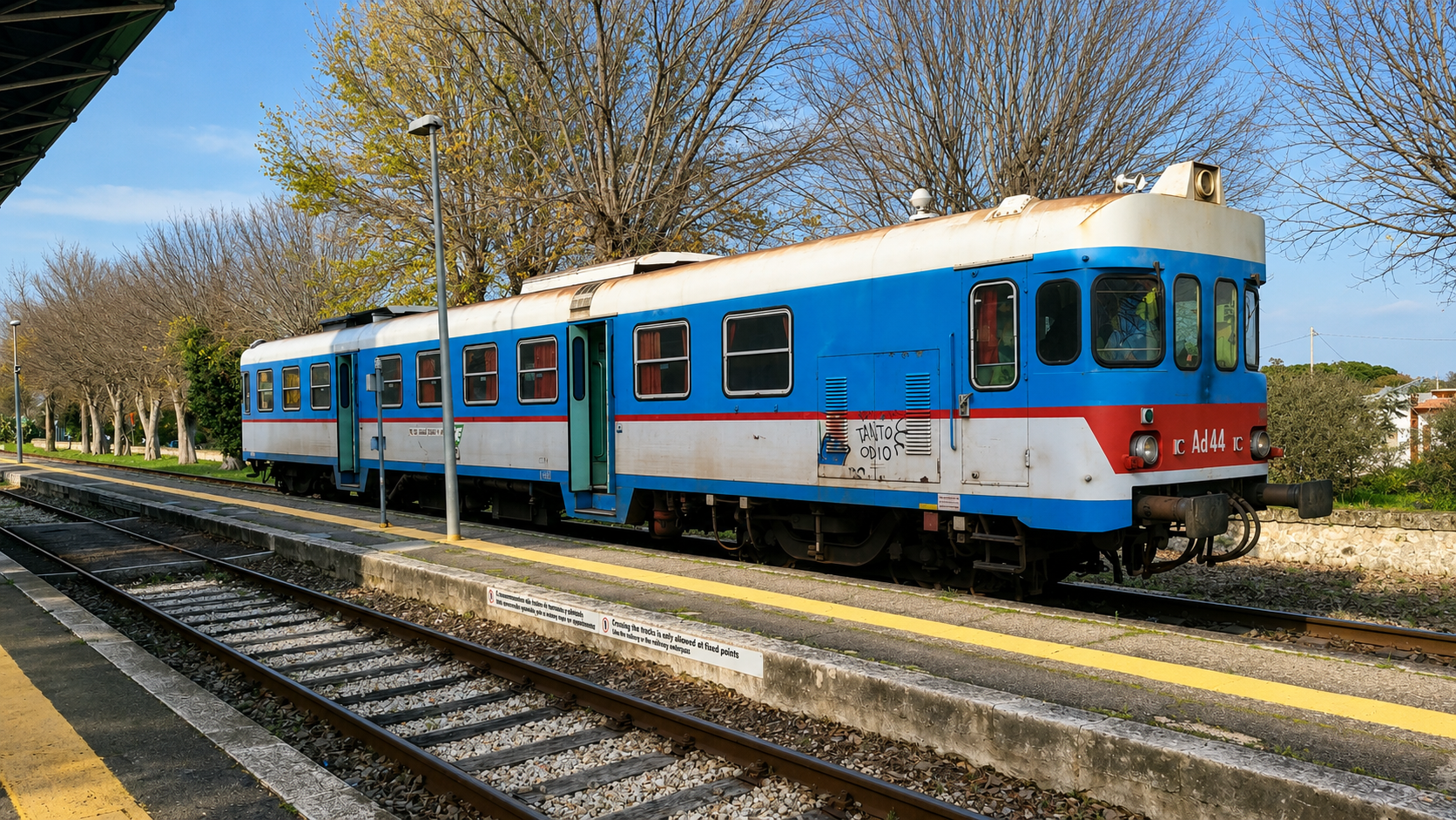 Trein in Puglia